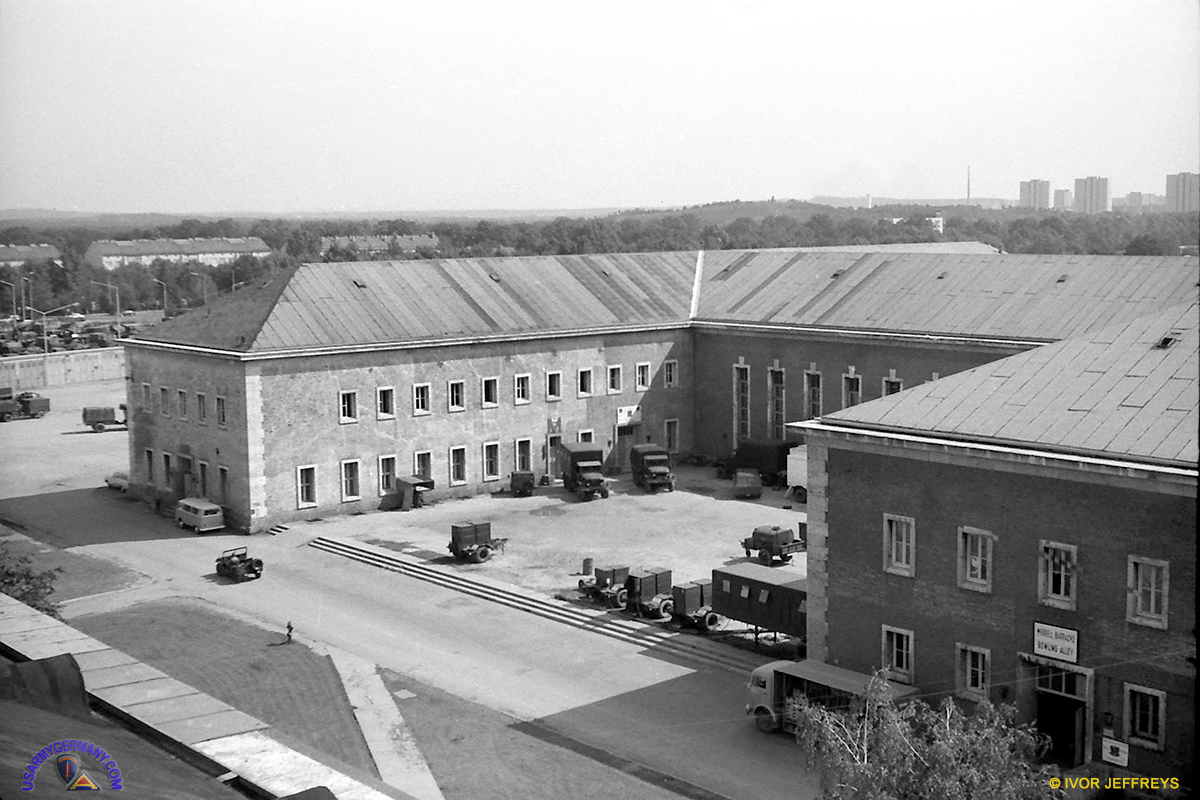 Merrell Barracks, Nürnberg (Provided by Ivor Jeffreys) Another rooftop view...